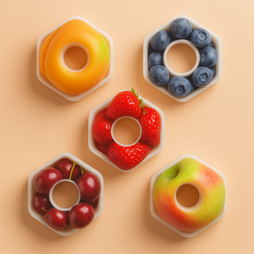 Zestaw 5 podów - smaki owoców